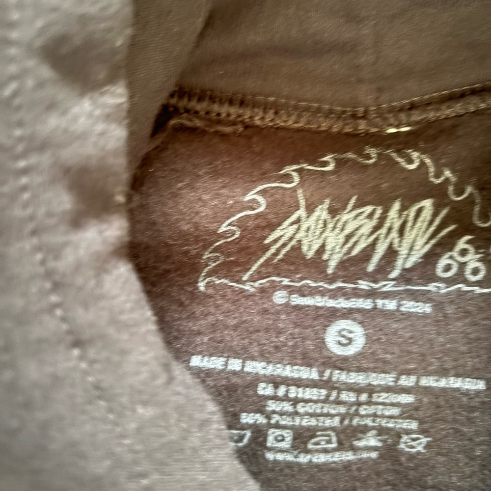 NWOT Spencer’s Woman’s Small Black Baphomet Graphic Hoodie - Picture 10 of 10